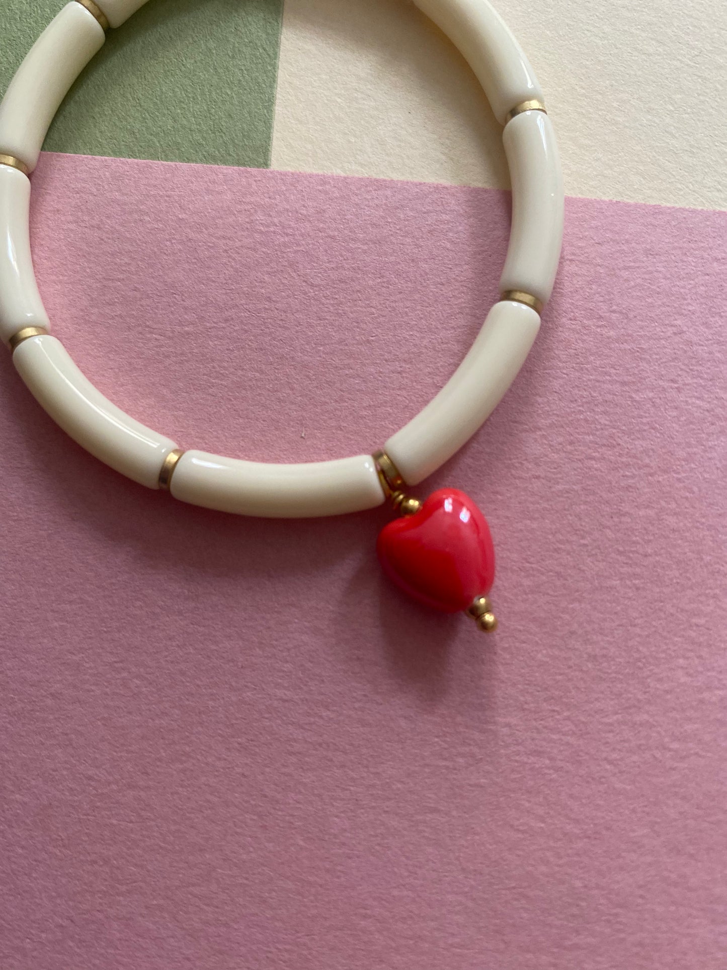 BRACELETS " DEUX PETITS COEURS "