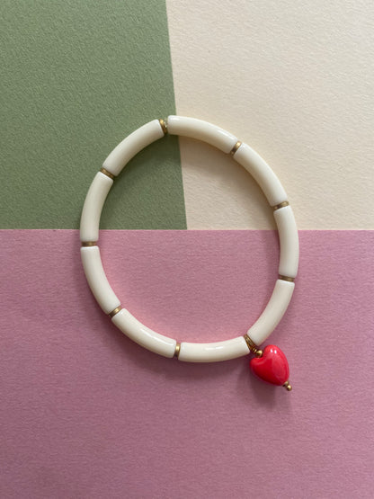 BRACELETS " DEUX PETITS COEURS "