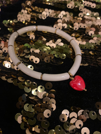 BRACELETS " DEUX PETITS COEURS "