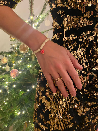 BRACELETS " DEUX PETITS COEURS "