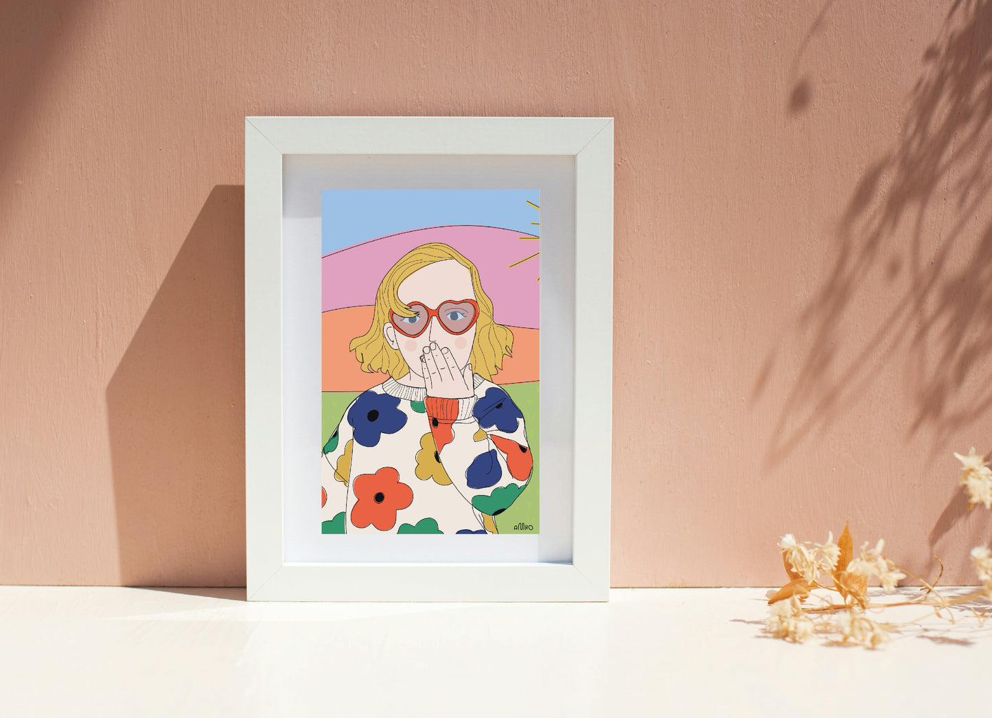 Affiche personnalisée COLORÉE
